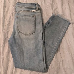 KanCan cropped distressed jeans